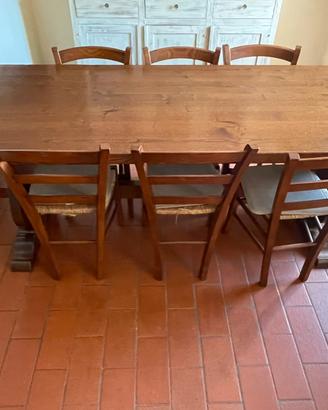 Tavolo Legno Massello