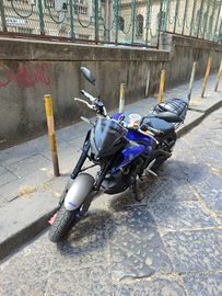 Yamaha MT 03 icon blue (2021 abs)