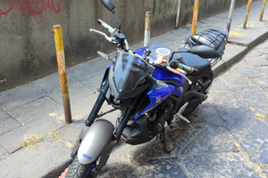 Yamaha MT 03 icon blue (2021 abs)