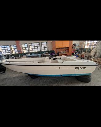 Barca open play rover con motore yamaha