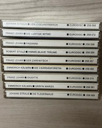 Lotto 9 CD Musica Classica Operetta Viennese