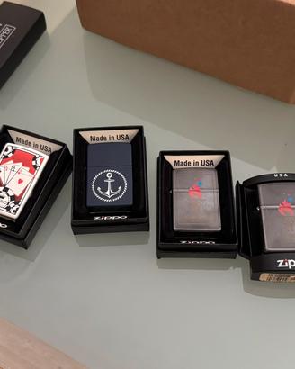 Collezione accendini Zippo USA in scatola