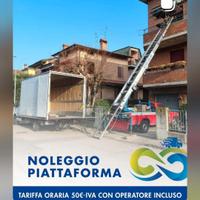 TRASLOCHI - TRASPORTI - NOLEGGIO ELEVATORE 