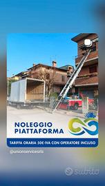 TRASLOCHI - TRASPORTI - NOLEGGIO ELEVATORE 
