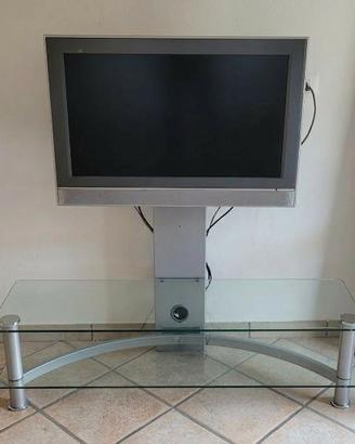 Porta TV in vetro con televisore funzionante – rit