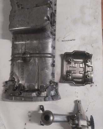 Coppa Olio Mercedes OM605 + Pompa e Paratie - Rica