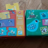 2 Puzzle duo Djeco bimbi 2+