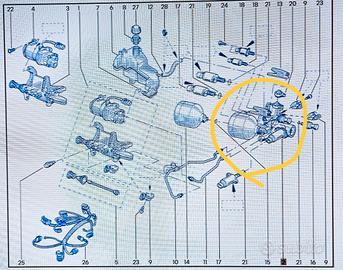 7701070843 modulo azionatore cambio JH1