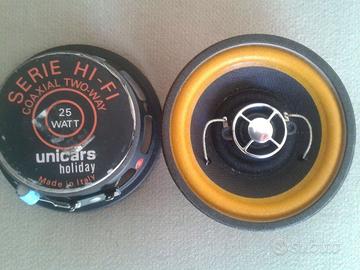 COPPIA ALTOPARLANTI  HI-FI, 10 cm, 4 ohm, 91 dB