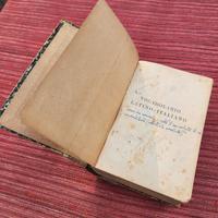 Antico Vocabolario Latino Italiano