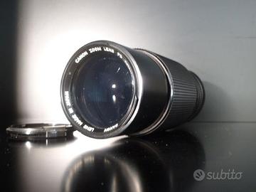 Zoom Canon FD macro 70-210, f/ 4