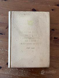 Reale Mutua Assicurazioni centenario libro antico