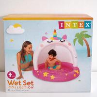 Piscina Gonfiabile unicorno Intex Tettoia Intex