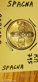 50 centesimi spagna anno 1966