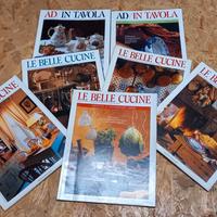 Lotto 7 riviste AD/ IN TAVOLA / LE BELLE CUCINE