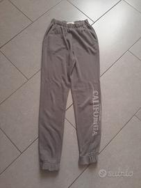 Pantaloni tuta grigi con scritta California