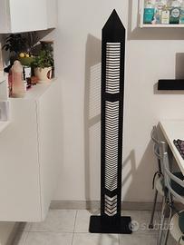 Colonna porta CD/DVD metallo