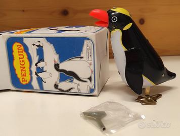 Gioco di latta Penguin  con carica a molla