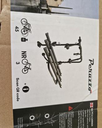 Porta biciclette 3 posti auto