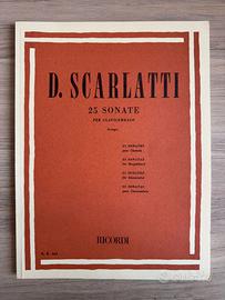 Scarlatti 25 Sonate per clavicembalo (spartiti)