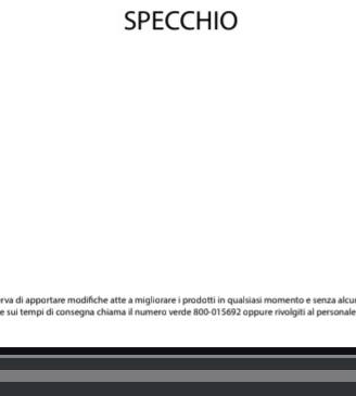Specchio 90x60 Marina