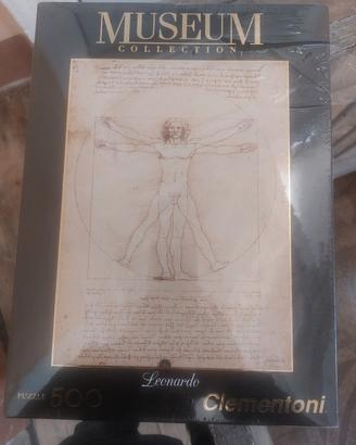 Puzzle Leonardo da Vinci-Uomo Vitruviano 500 pezz