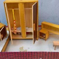 Mobili x bambole in legno