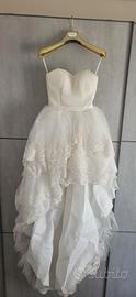 Abito da sposa taglia 40 bianco