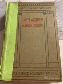 La divina Commedia - Sonzogno - 1938