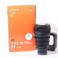 OBIETTIVO SONY E PZ 18-110 F/4 G OSS. E-MOUNT APSC