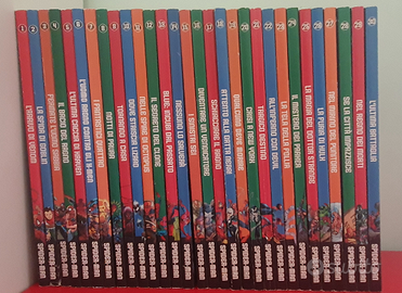 Collezione da 1 a 30 fumetti spider-man uomo ragno