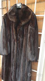 pelliccia di visone lunga