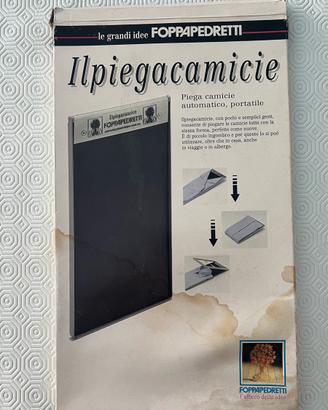 Il piegacamicie Foppapedretti