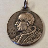 Medaglia arg 800 papa Pio XII° anno Giubilare 1950