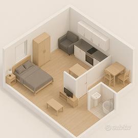 Bilocale con BALCONE / LAURENTINA