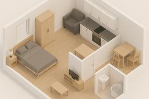 Bilocale con BALCONE / LAURENTINA