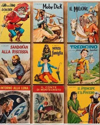 Lotto 9 libri vintage Editrice Boschi anni '60