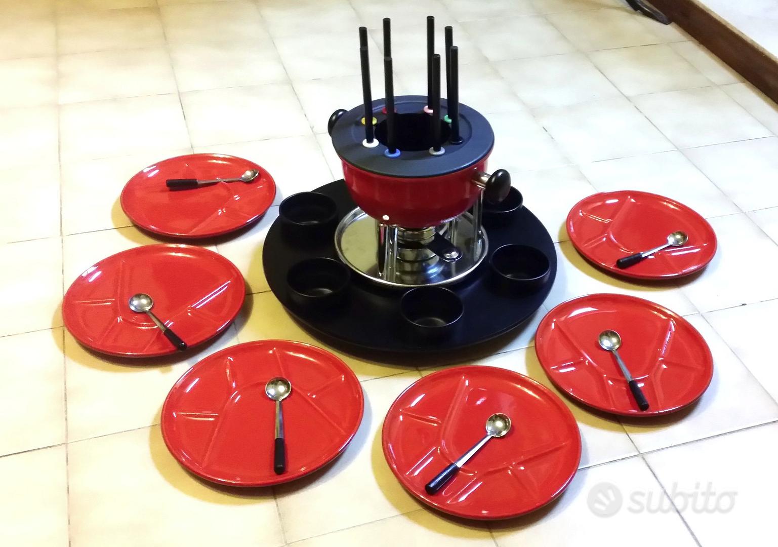 Fonduta Cloer 8 Persone - Pentola Antiaderente 1,5L Con Forchette Colorate - Foto 7