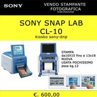 STAMPANTE FOTO SONY SNAP LAB CL–10 + 1 PACCO CARTA
