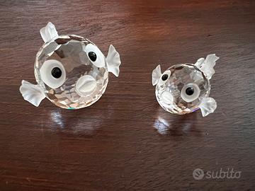 Coppia di pesci swarovski originali