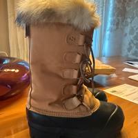 Doposci in pelle nabuk e gomma