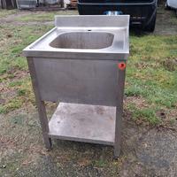 lavandino acciaio inox professionale 