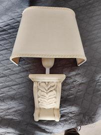 Applique , lume per muro avorio 