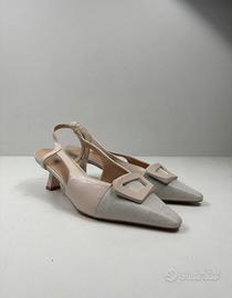 Slingback Beige
