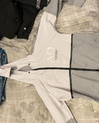 Felpa/golf con zip