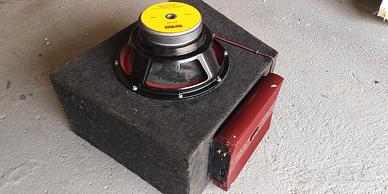 SUBWOOFER AUTO CON AMPLIFICATORE REVAC