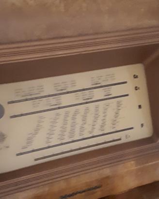 vecchia radio 