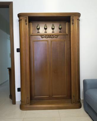 Attaccapanni porta abiti vintage legno ingresso