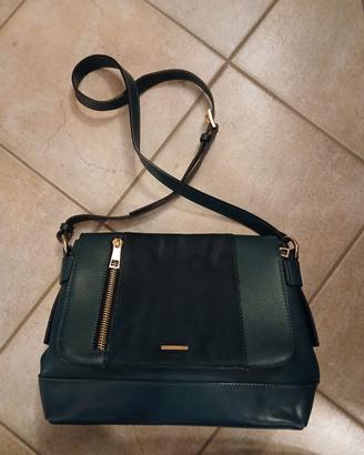 borsa in pelle verde