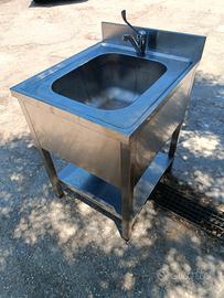 lavandino inox industriale